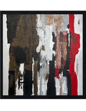 Pintura técnica abstracta Lune Art Gallery 4 vistas