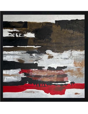 Pintura técnica abstracta Lune Art Gallery 4 vistas