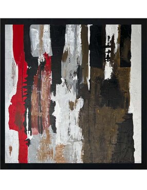 Pintura técnica abstracta Lune Art Gallery 4 vistas