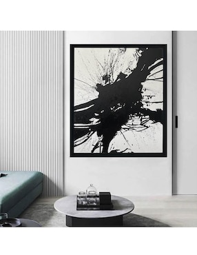 Pintura técnica abstracta Lune Art Gallery 4 vistas