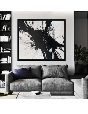 Pintura técnica abstracta Lune Art Gallery 4 vistas
