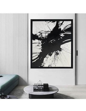 Pintura técnica abstracta Lune Art Gallery 4 vistas