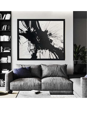 Pintura técnica abstracta Lune Art Gallery 4 vistas