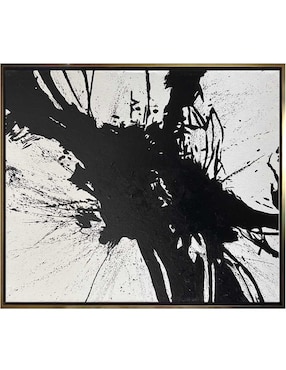 Pintura técnica abstracta Lune Art Gallery 4 vistas