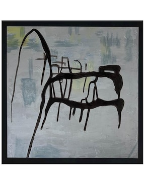 Pintura técnica abstracta Lune Art Gallery 4 vistas