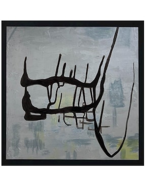 Pintura técnica abstracta Lune Art Gallery 4 vistas