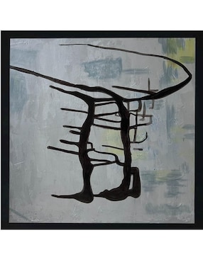 Pintura técnica abstracta Lune Art Gallery 4 vistas