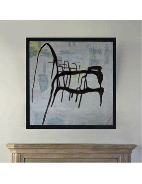 Pintura técnica abstracta Lune Art Gallery 4 vistas