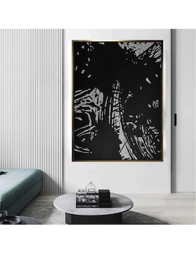 Pintura Lune Art Gallery Black & White