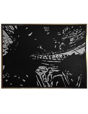 Pintura Lune Art Gallery Black & White