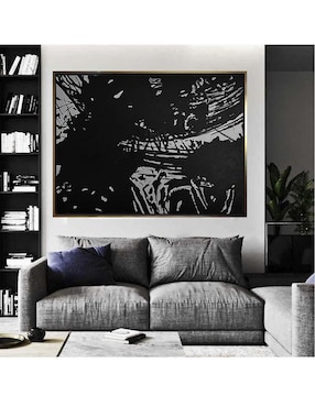 Pintura Lune Art Gallery Black & White