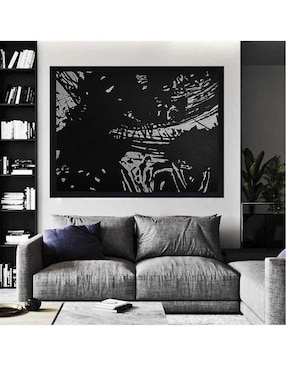 Pintura Lune Art Gallery Black & White