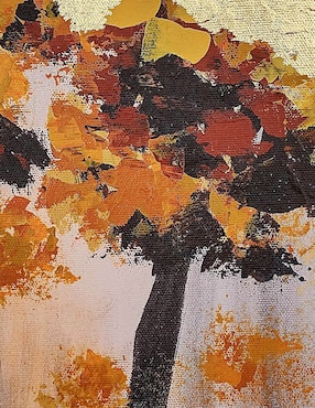 Pintura técnica mixta Zuñiga