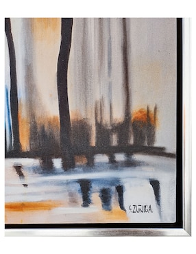 Pintura técnica mixta Zuñiga