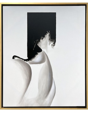 Pintura Blanco y negro técnica acrílico Lune Art Gallery