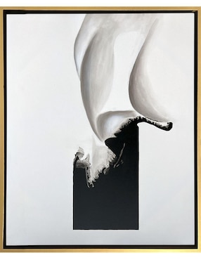 Pintura Blanco y negro técnica acrílico Lune Art Gallery