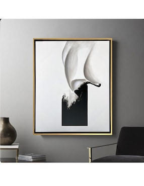 Pintura Blanco y negro técnica acrílico Lune Art Gallery