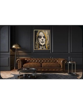 Pintura Catrina técnica óleo Lune Art Gallery