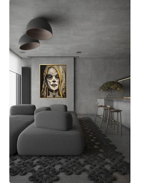 Pintura Catrina técnica óleo Lune Art Gallery
