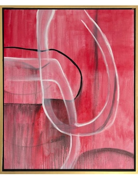 Pintura Divine Red técnica acrílico Lune Art Gallery