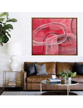 Pintura Divine Red técnica acrílico Lune Art Gallery