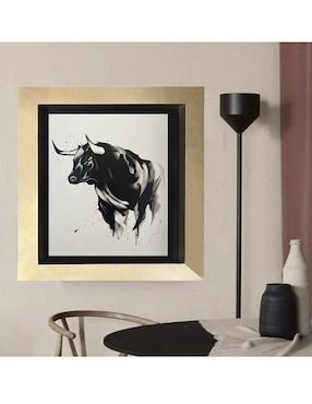 Pintura Toro técnica acrílico Lune Art Gallery