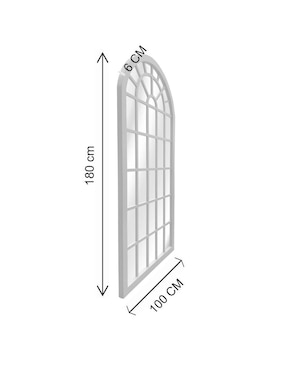 Espejo rectangular Lune Art Gallery Window