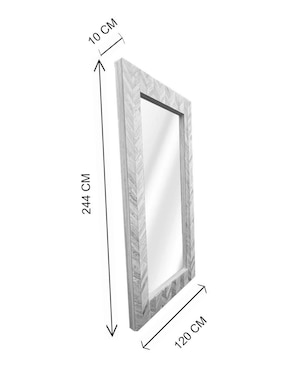 Espejo rectangular Lune Art Gallery