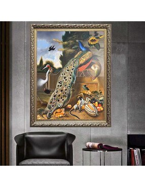 Pintura Las Mascotas de la Reina técnica óleo Lune Art Gallery AnimalArt