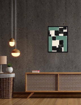 Litografía Fábrica Galería Juego Geométrico técnica impresión