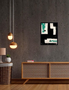 Litografía Fábrica Galería Abstracción técnica impresión