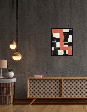 Litografía Fábrica Galería Juego Geométrico técnica impresión