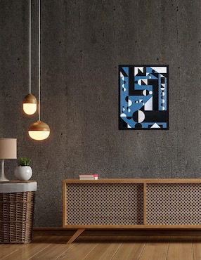 Litografía Fábrica Galería Juego Geométrico técnica impresión