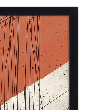 Litografía Fábrica Galería Abstracción técnica impresión