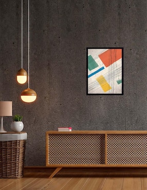 Litografía Fábrica Galería Abstracción técnica impresión