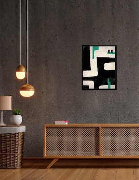 Litografía Fábrica Galería Abstracción técnica impresión