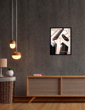 Litografía Fábrica Galería Abstracción técnica impresión