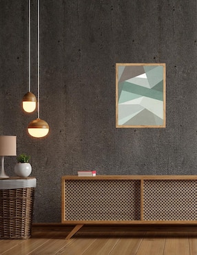 Litografía Fábrica Galería Juego Geométrico técnica impresión