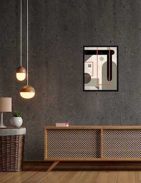 Litografía Fábrica Galería Juego Geométrico técnica impresión