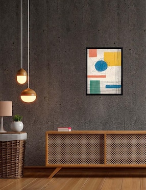 Litografía Fábrica Galería Abstracción técnica impresión