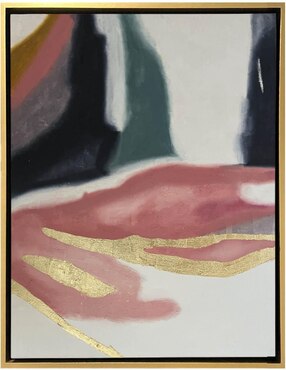 Pintura Rosé Mo técnica acrílico Lune Art Gallery Abstracta