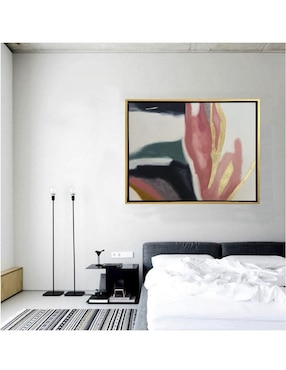 Pintura Rosé Mo técnica acrílico Lune Art Gallery Abstracta