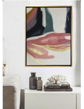 Pintura Rosé Mo técnica acrílico Lune Art Gallery Abstracta