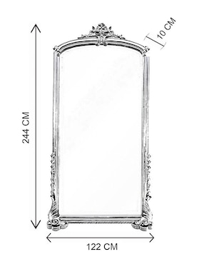 Espejo rectangular Lune Art Gallery