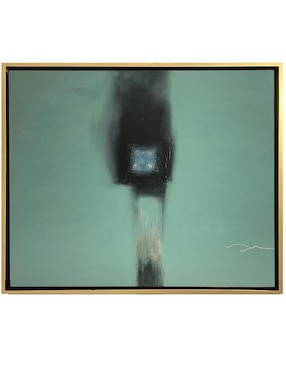 Pintura Jade II técnica mixta Lune Art Gallery