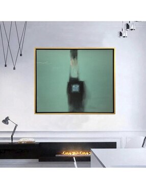 Pintura Jade II técnica mixta Lune Art Gallery