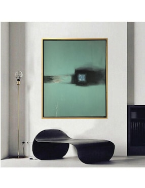Pintura Jade II técnica mixta Lune Art Gallery
