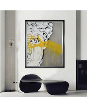 Pintura David técnica mixta Lune Art Gallery