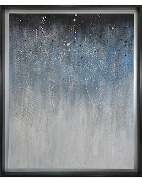 Pintura Rain técnica mixta Lune Art Gallery