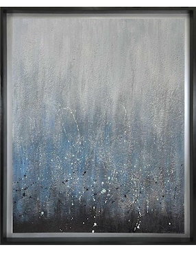 Pintura Rain técnica mixta Lune Art Gallery